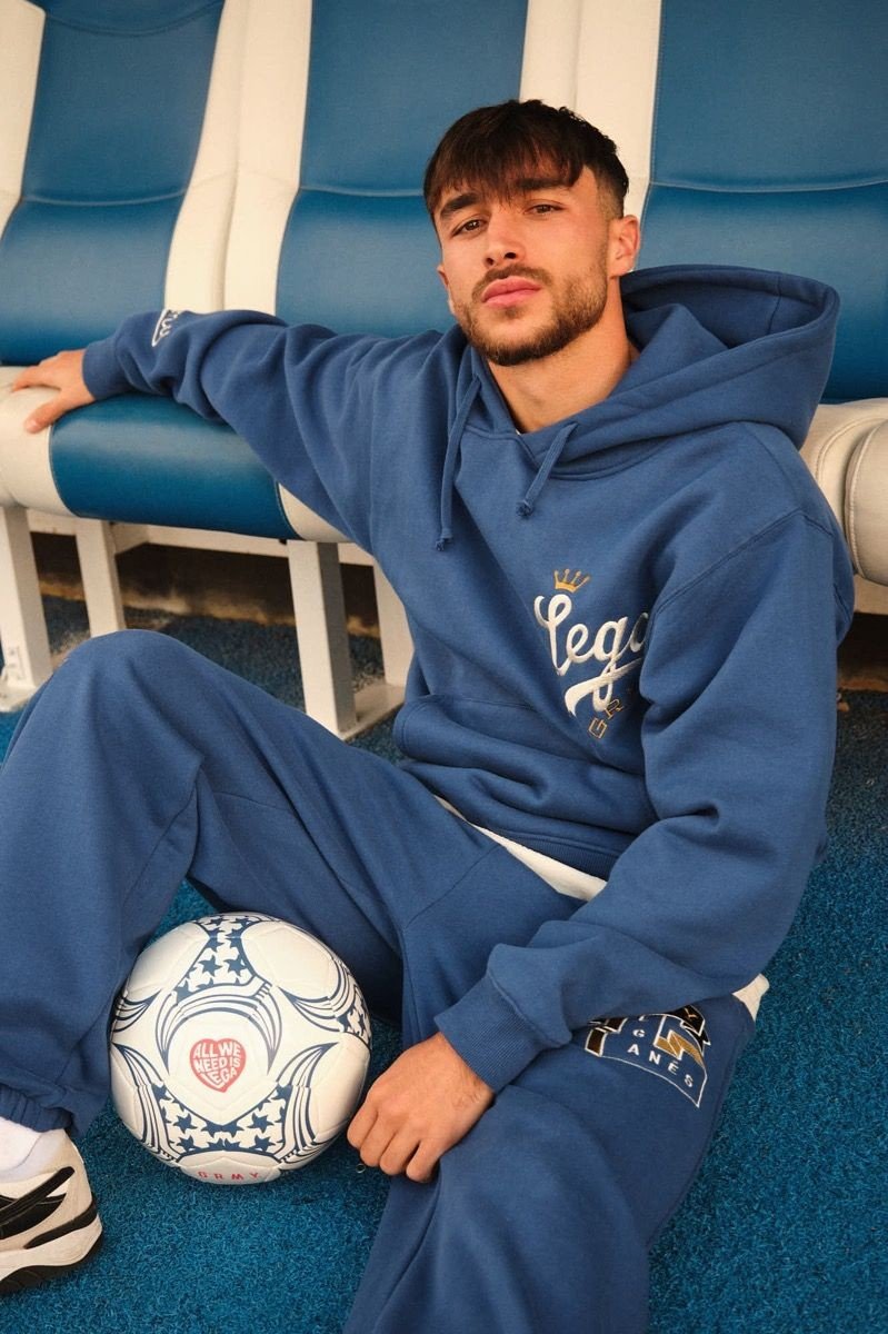 Sudadera Grimey Lega X Grmy We Always Dreaming Royal Blue