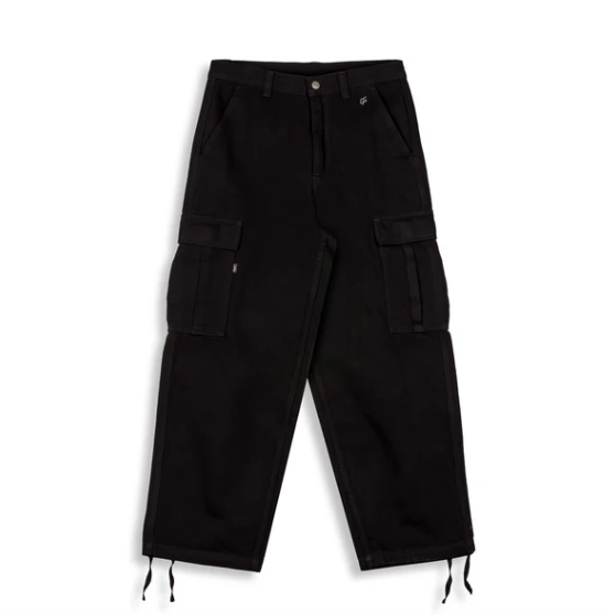 Pantalones Denim Cargo The Shelter Regular Black