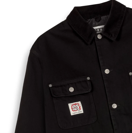 Abrigo Denim The Shelter Black