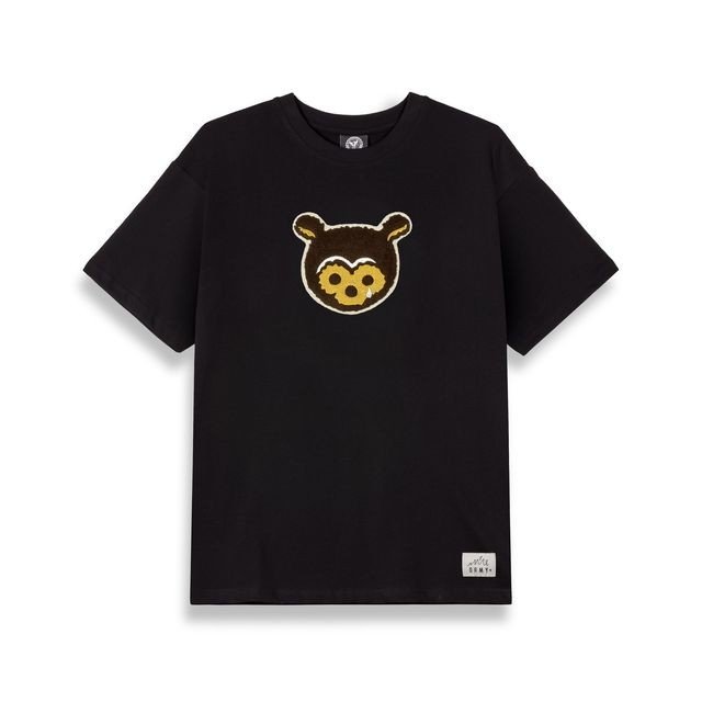 Camiseta Mud'S The Residence Bear Black