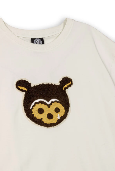 Camiseta Mud'S The Residence Bear Off White