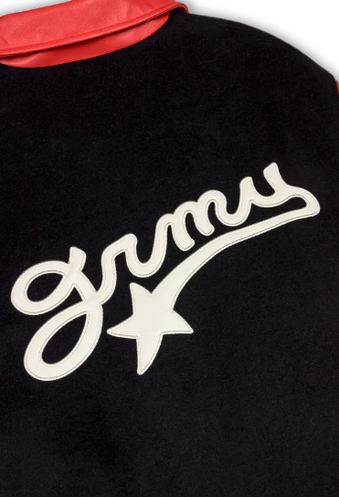 Chamarra De Baseball Mud'S The Residence Black