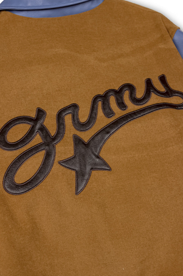 Chamarra De Baseball Mud'S The Residence Brown