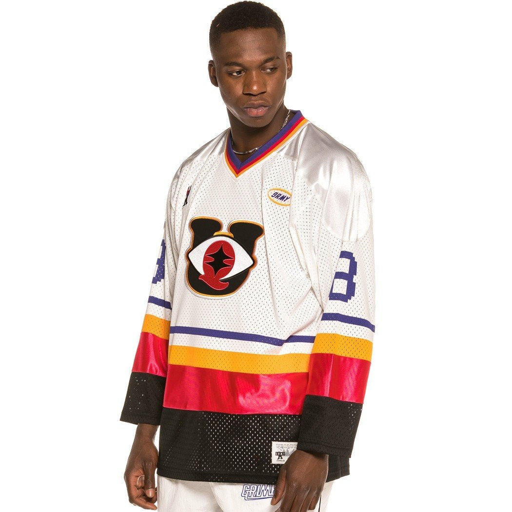 Grimey Ubiquity Hockey  Jersey White GHJ103-WHT