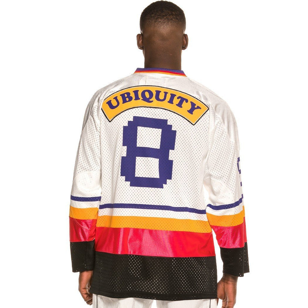 Grimey Ubiquity Hockey  Jersey White GHJ103-WHT