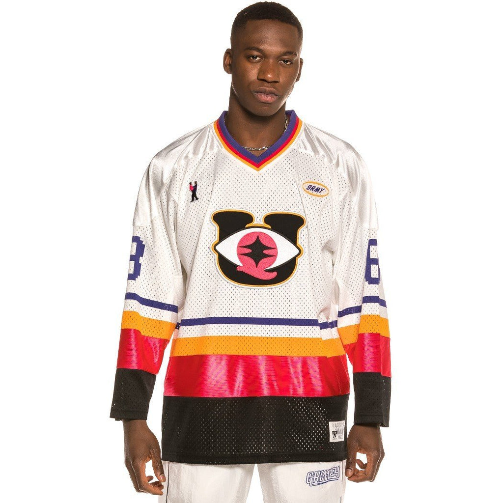 Grimey Ubiquity Hockey  Jersey White GHJ103-WHT
