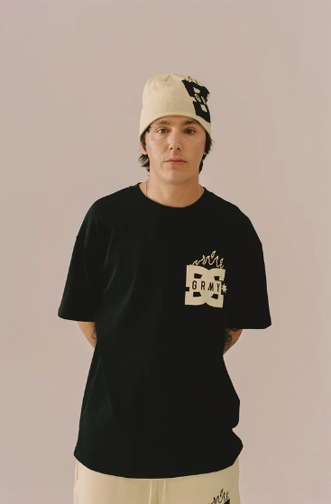 Camiseta The Swarm Dc Shoes X Grimey Raw Honey Black