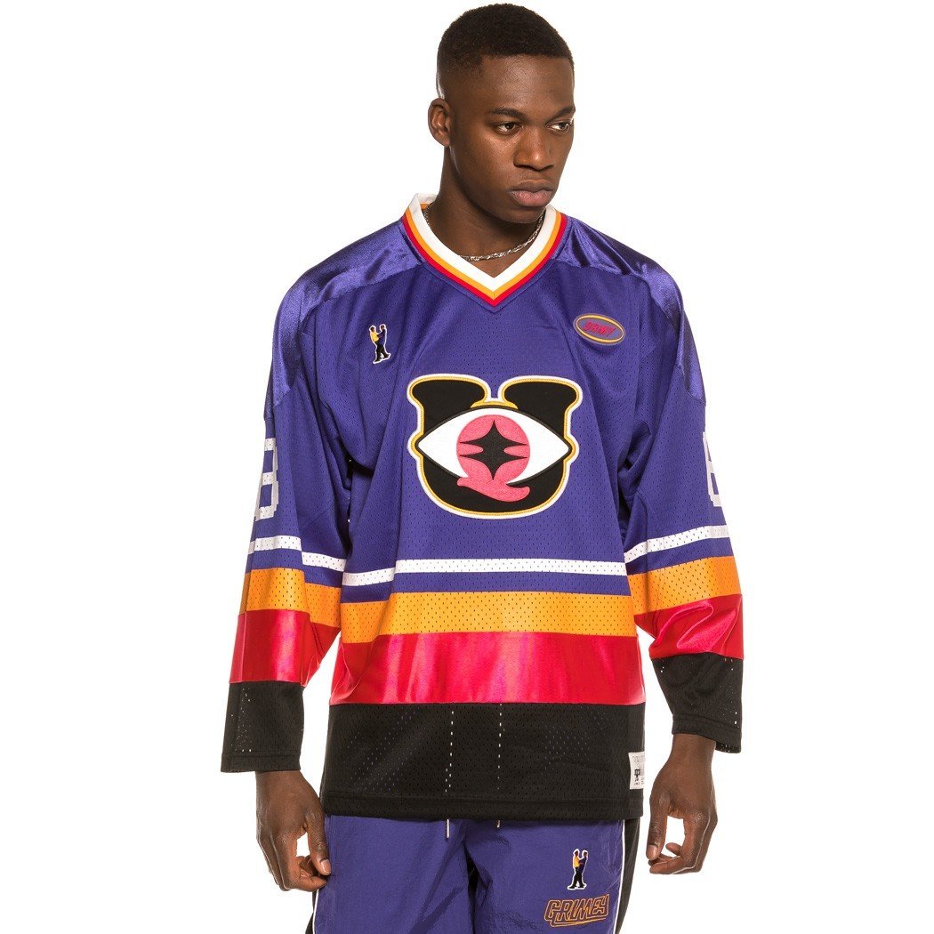 Grimey Ubiquity Hockey  Jersey Blue  GHJ103-BLU