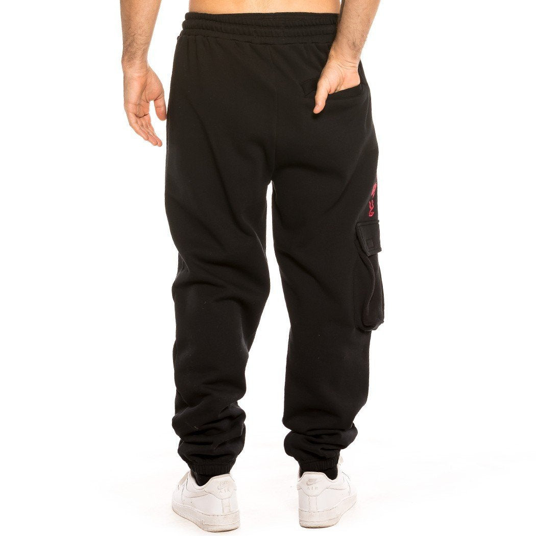 Grimey Yoga Fire Sweatpants Black GRTS189-BLK