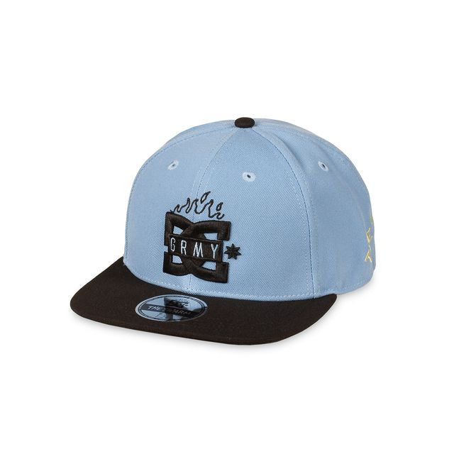 Gorra The Swarm Dc Shoes X Grimey Fitted Blue