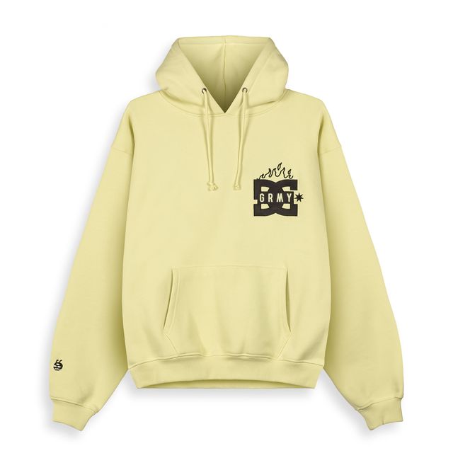 Sudadera The Swarm Dc Shoes X Grimey Boxy Lime