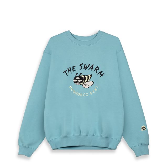 Sudadera The Swarm Dc Shoes X Grimey Blue