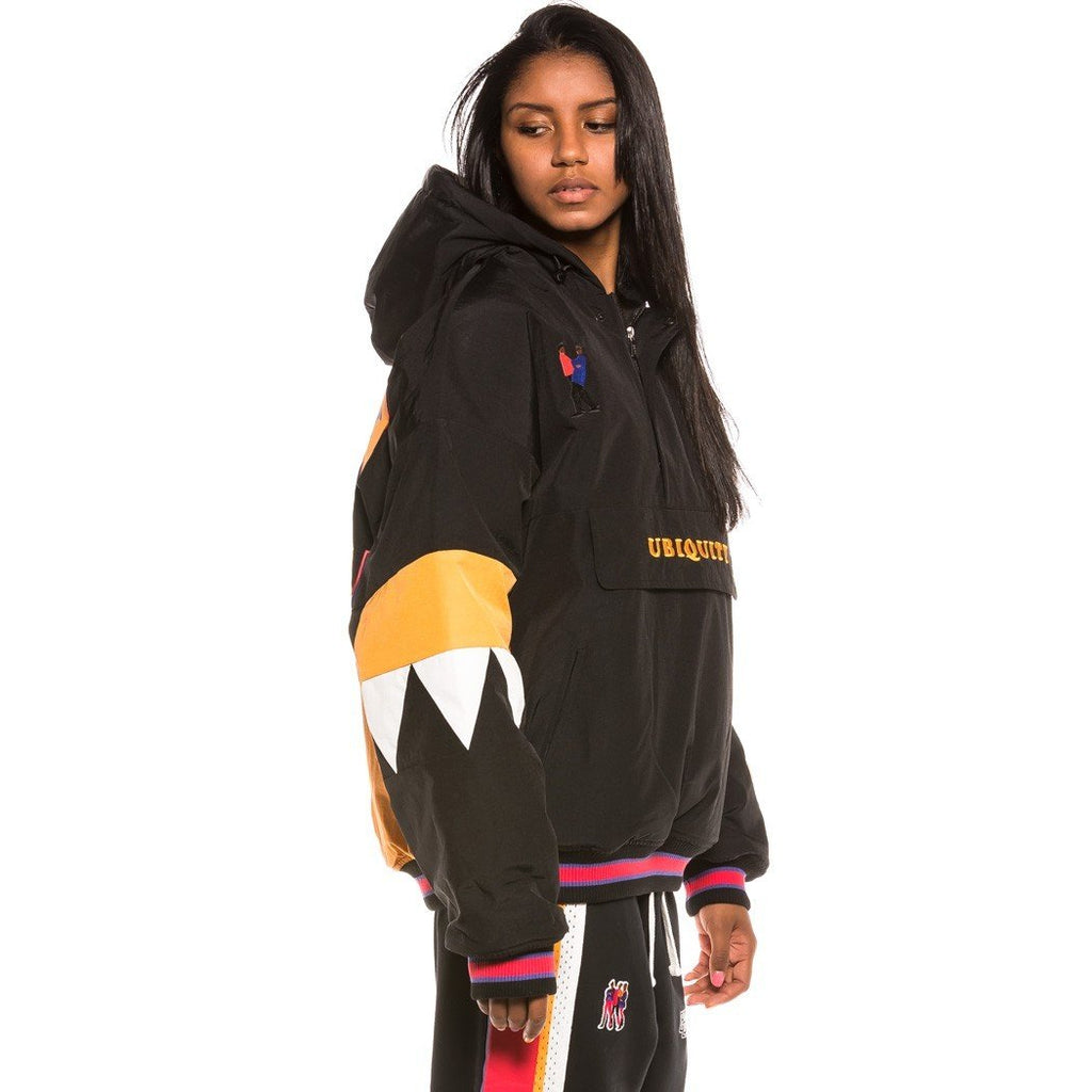Grimey Ubiquity Pullover Jacket Black GPVJ119-BLK