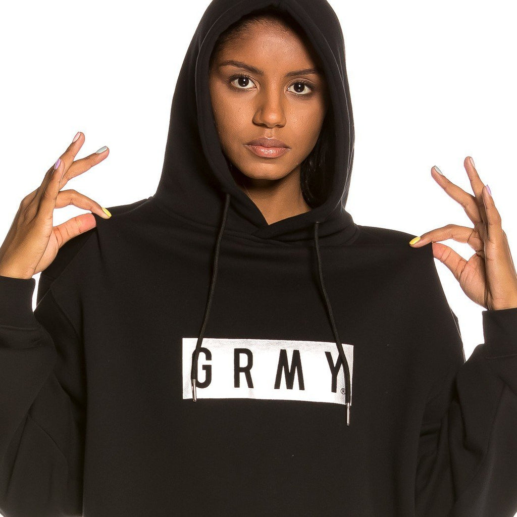 Grimey Steez Hoodie Black GCH485-BLK