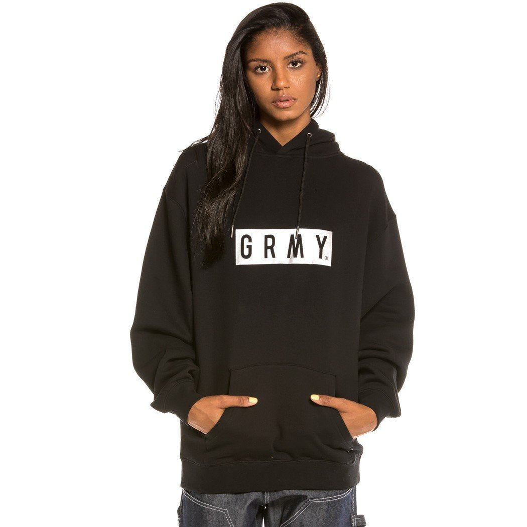 Grimey Steez Hoodie Black GCH485-BLK