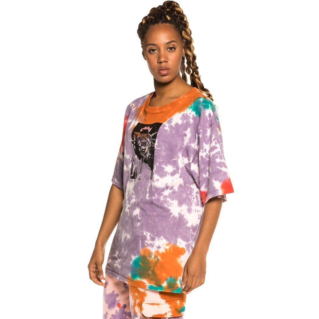 Grimey Liveution Magic 4 Resistance Tie Dye Unisex Tee GA584-TDE