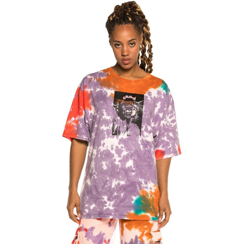 Grimey Liveution Magic 4 Resistance Tie Dye Unisex Tee GA584-TDE