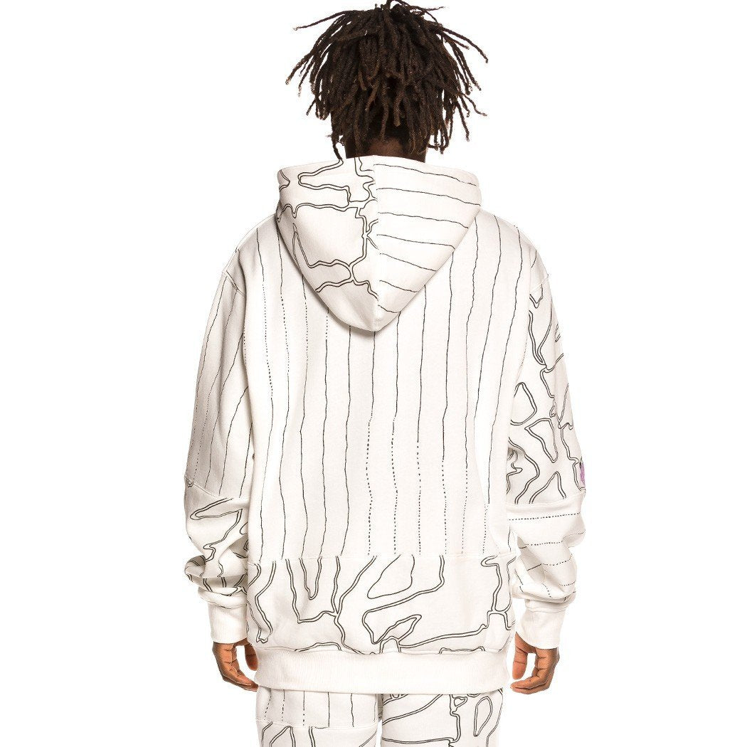 Grimey Strange Fruit GRMY Hoodie White GCH488-WHT