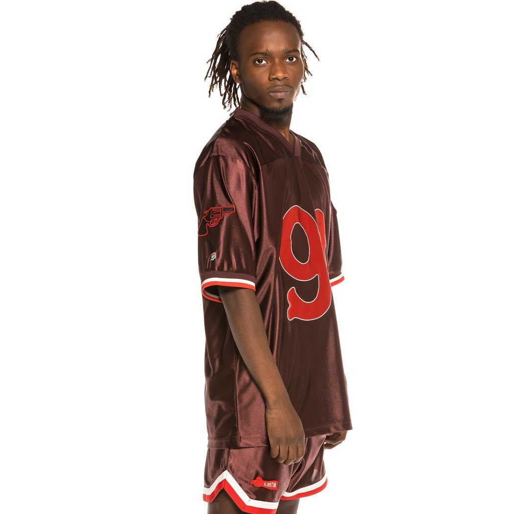 Grimey The Loot Football Jersey Brown GFJ107-BRW