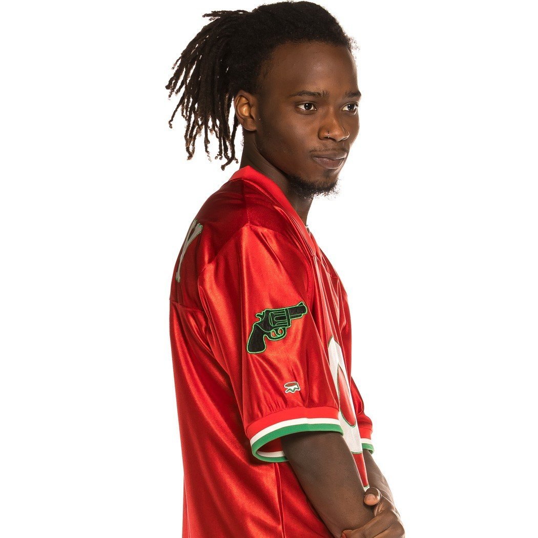 Grimey The Loot Football Jersey Red GFJ107-RED