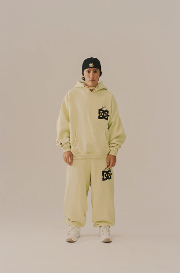 Sudadera The Swarm Dc Shoes X Grimey Boxy Lime