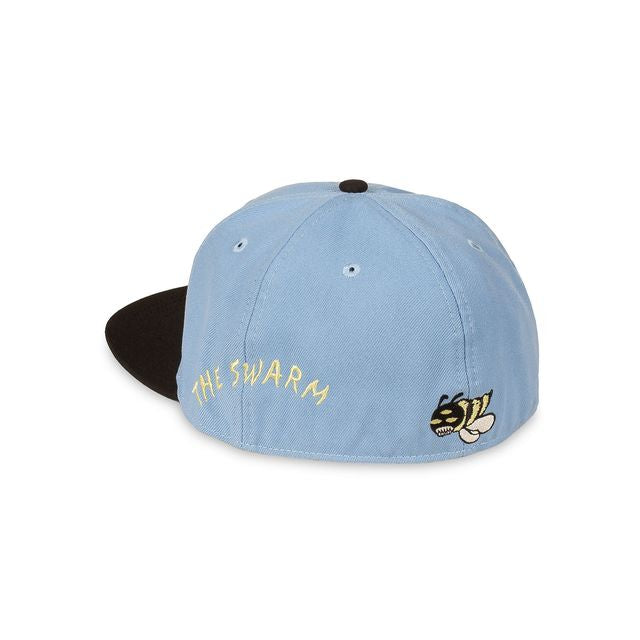 Gorra The Swarm Dc Shoes X Grimey Fitted Blue