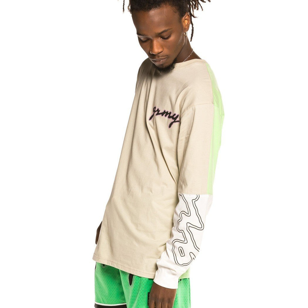 Grimey Strange Fruit Long Sleeve Tee Grey GLS136-GRE