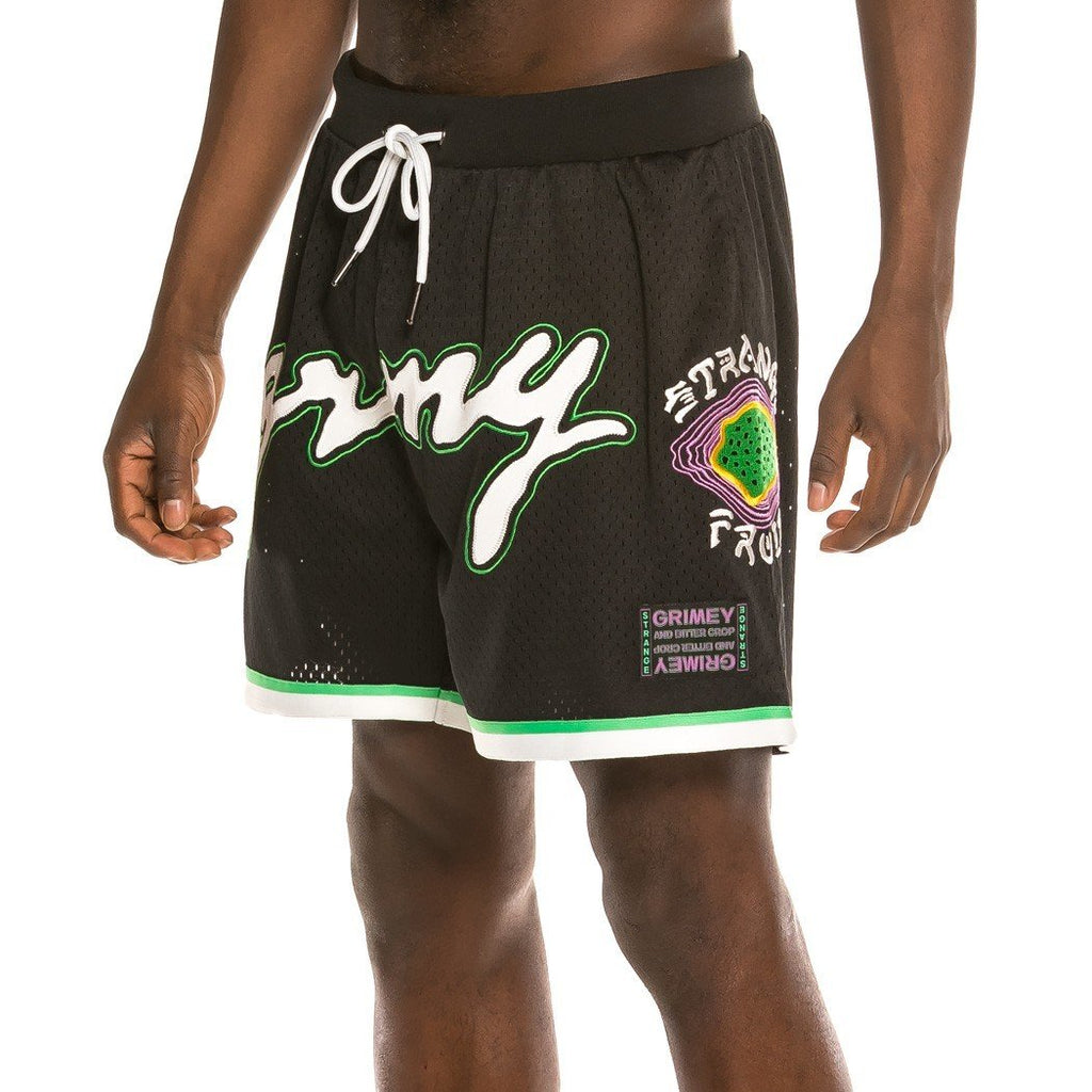 Grimey "Strange Fruit" Mesh Short Black GPSS142-BLK