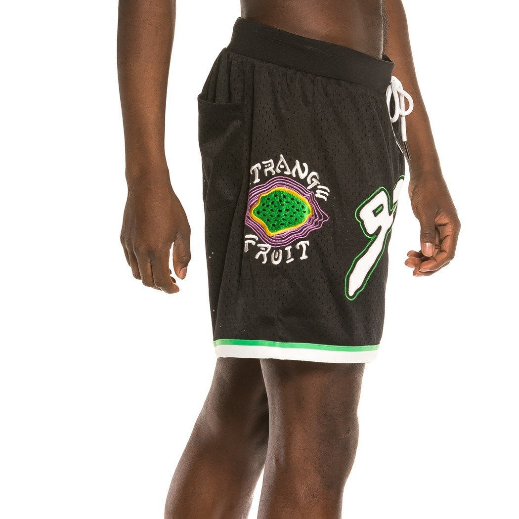 Grimey "Strange Fruit" Mesh Short Black GPSS142-BLK