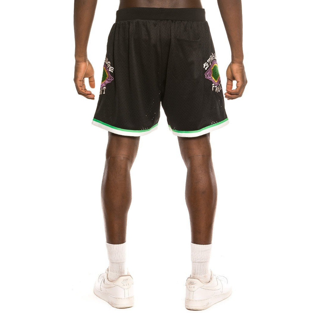 Grimey "Strange Fruit" Mesh Short Black GPSS142-BLK