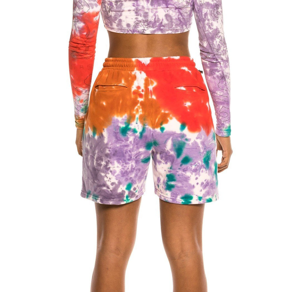 Bermuda Unisex Grimey "Liveution Magic 4 Resistance" Tie Dye GSS143-TDE