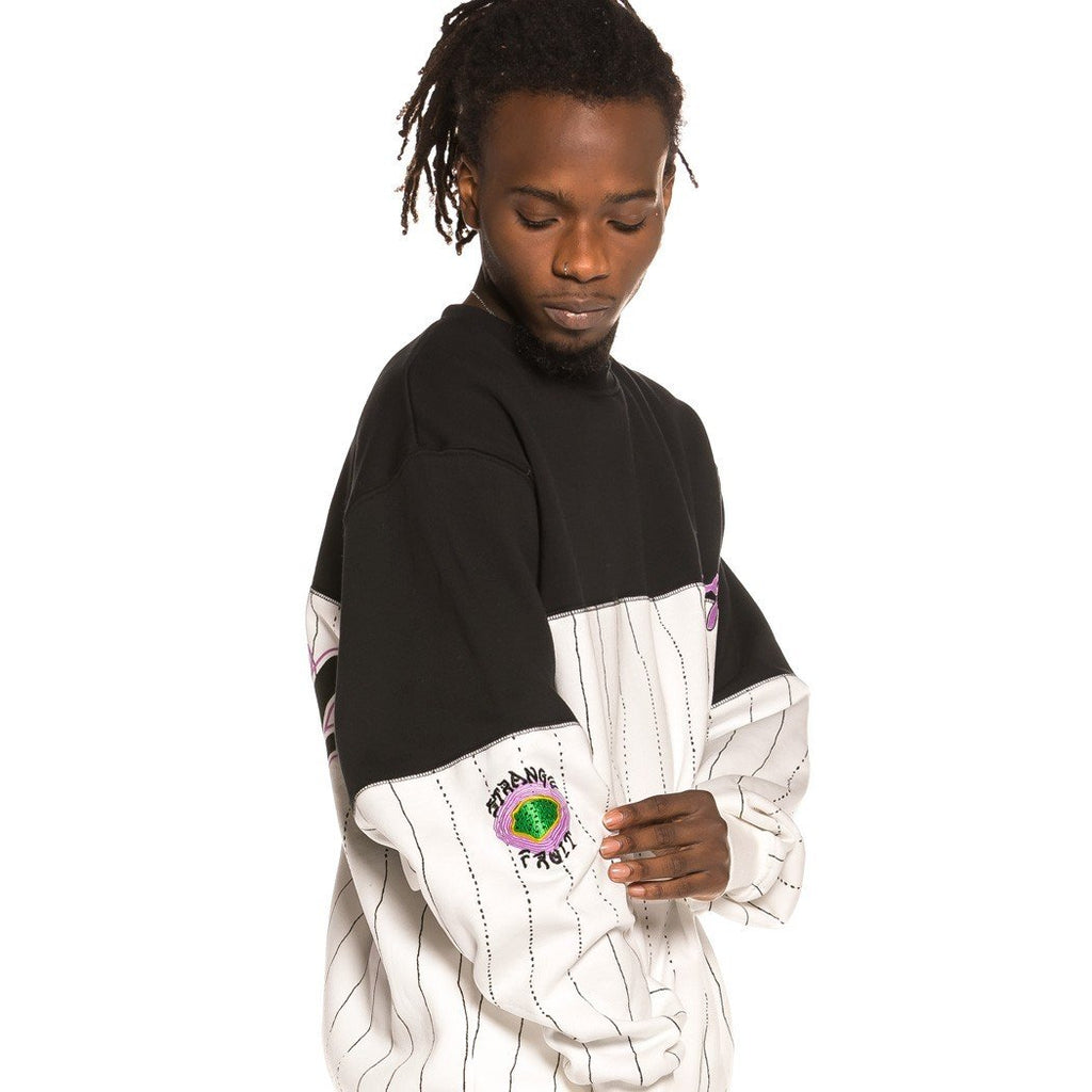 Sudadera Grimey Strange Fruit All Over print Crewneck White GSW490-WHT
