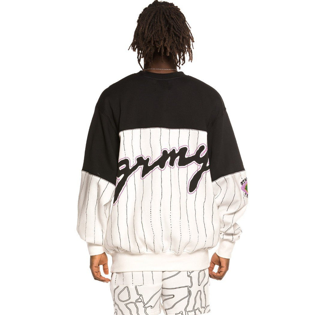 Sudadera Grimey Strange Fruit All Over print Crewneck White GSW490-WHT