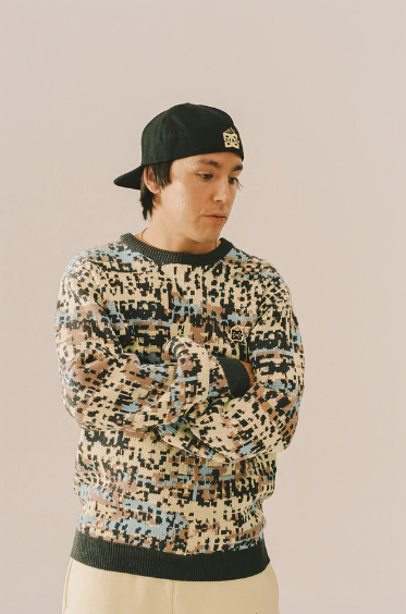 Suéter The Swarm Dc Shoes X Grimey Multicolor