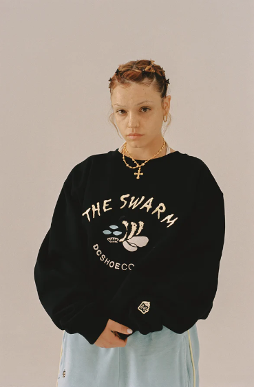Sudadera The Swarm Dc Shoes X Grimey Black