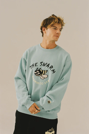 Sudadera The Swarm Dc Shoes X Grimey Blue