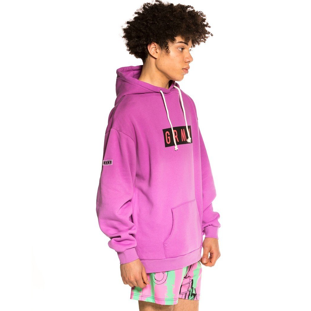 Sudadera Unisex Grimey "Frenzy" Hoodie-Purple GCH503-PRP