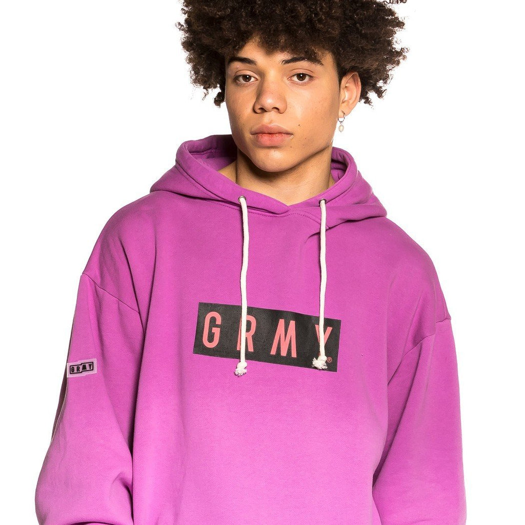 Sudadera Unisex Grimey "Frenzy" Hoodie-Purple GCH503-PRP