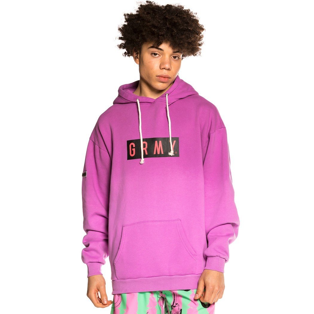 Sudadera Unisex Grimey "Frenzy" Hoodie-Purple GCH503-PRP