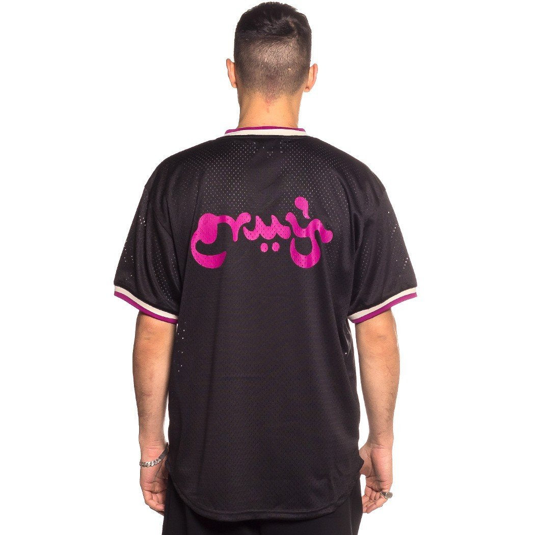 Camiseta Unisex Grimey "Hope Unseen" Mesh-Black GNVT606-BLK