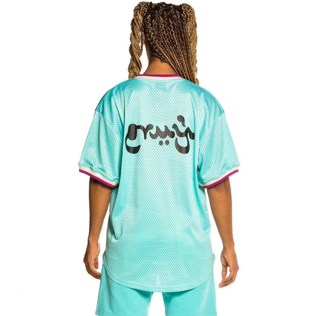 Camiseta Unisex Grimey "Hope Unseen" Mesh-Blue GNVT606-BLU