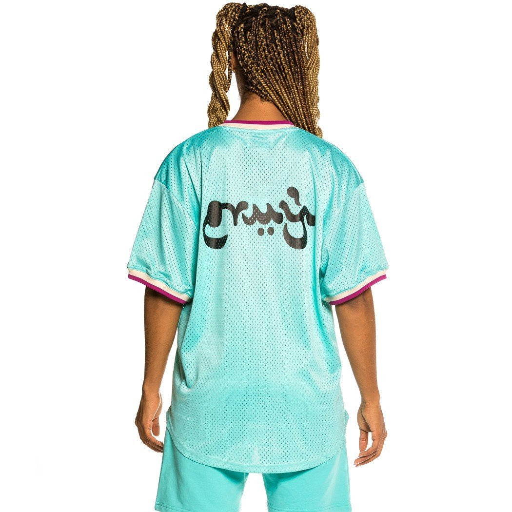 Camiseta Unisex Grimey "Hope Unseen" Mesh-Blue GNVT606-BLU