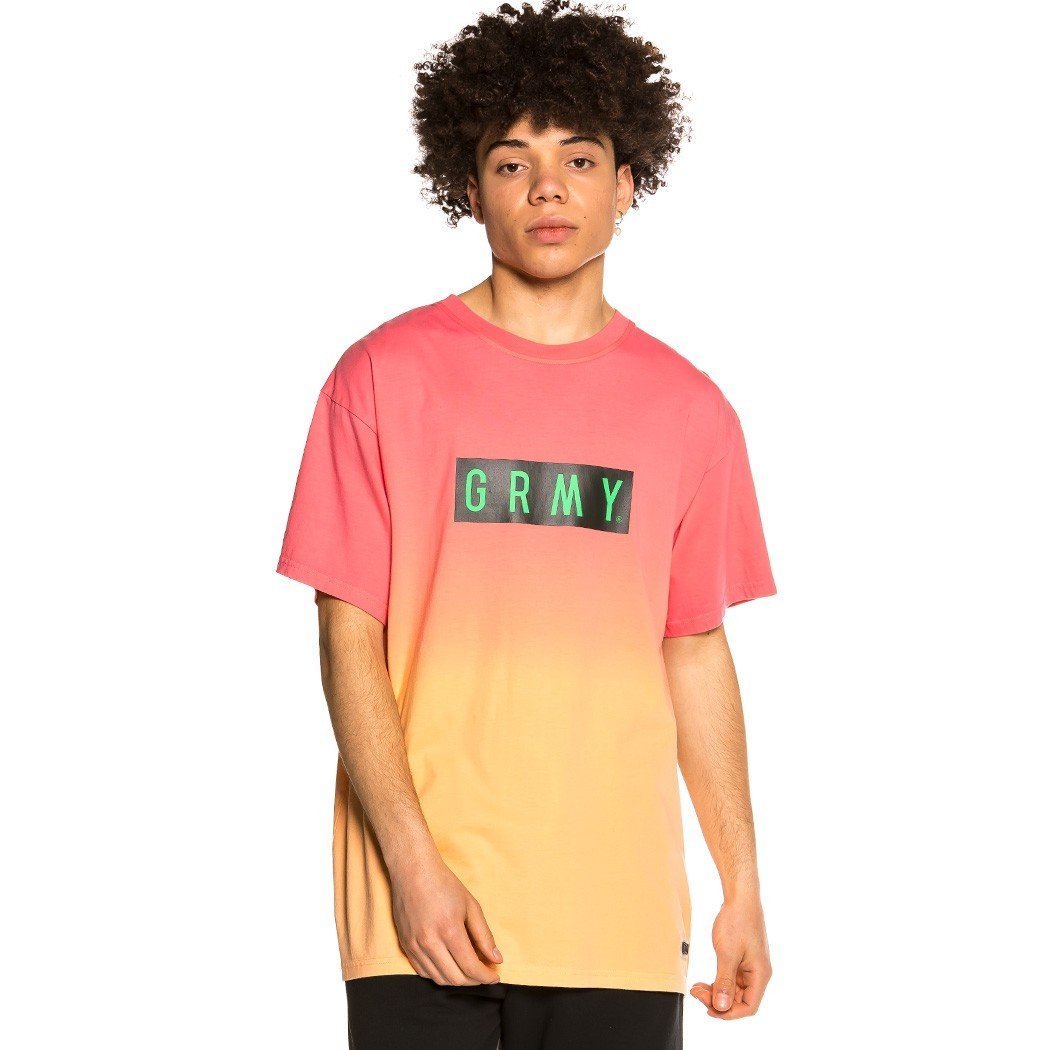 Camiseta Unisex Grimey "Frenzy Gradient"-Pink GA599-PNK