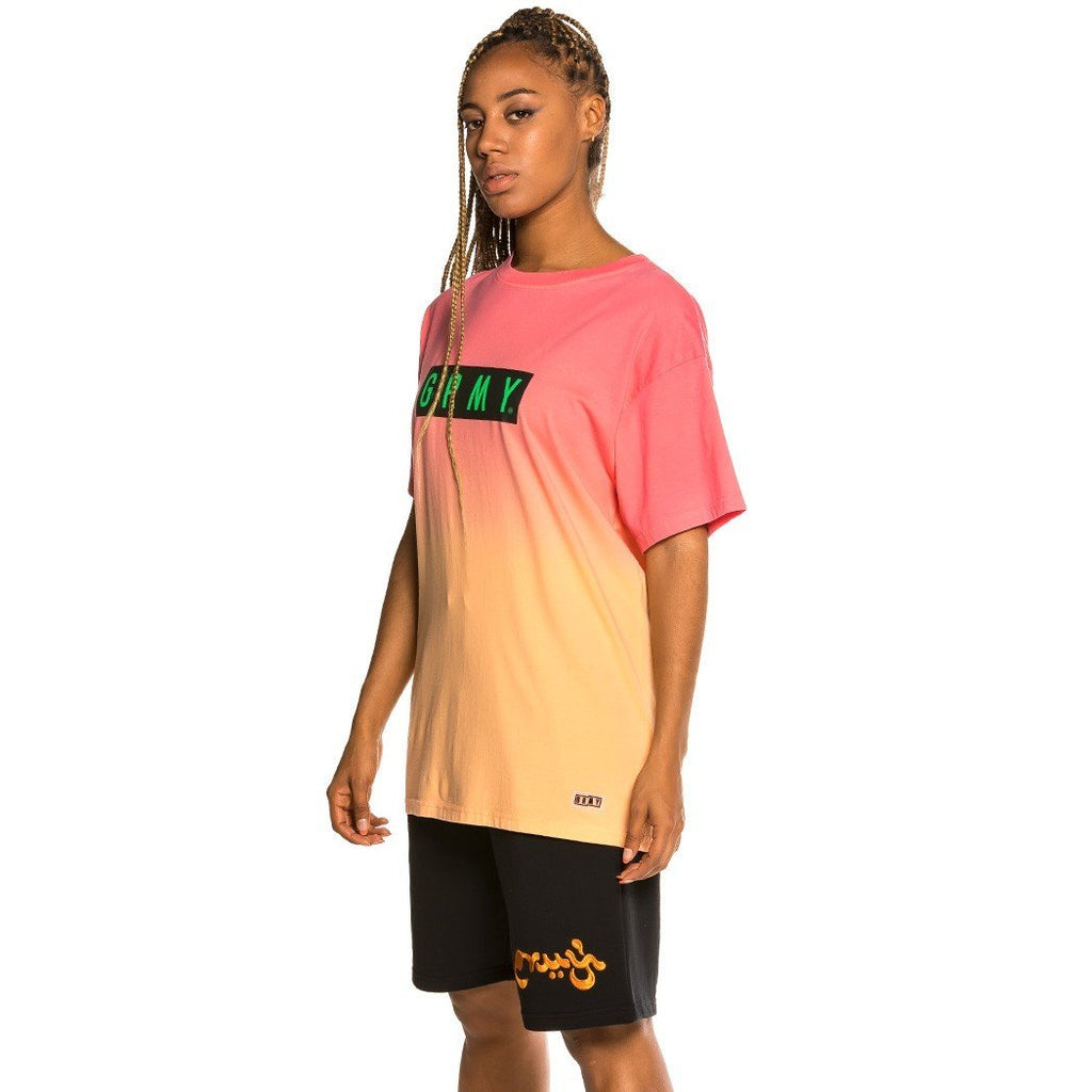 Camiseta Unisex Grimey "Frenzy Gradient"-Pink GA599-PNK
