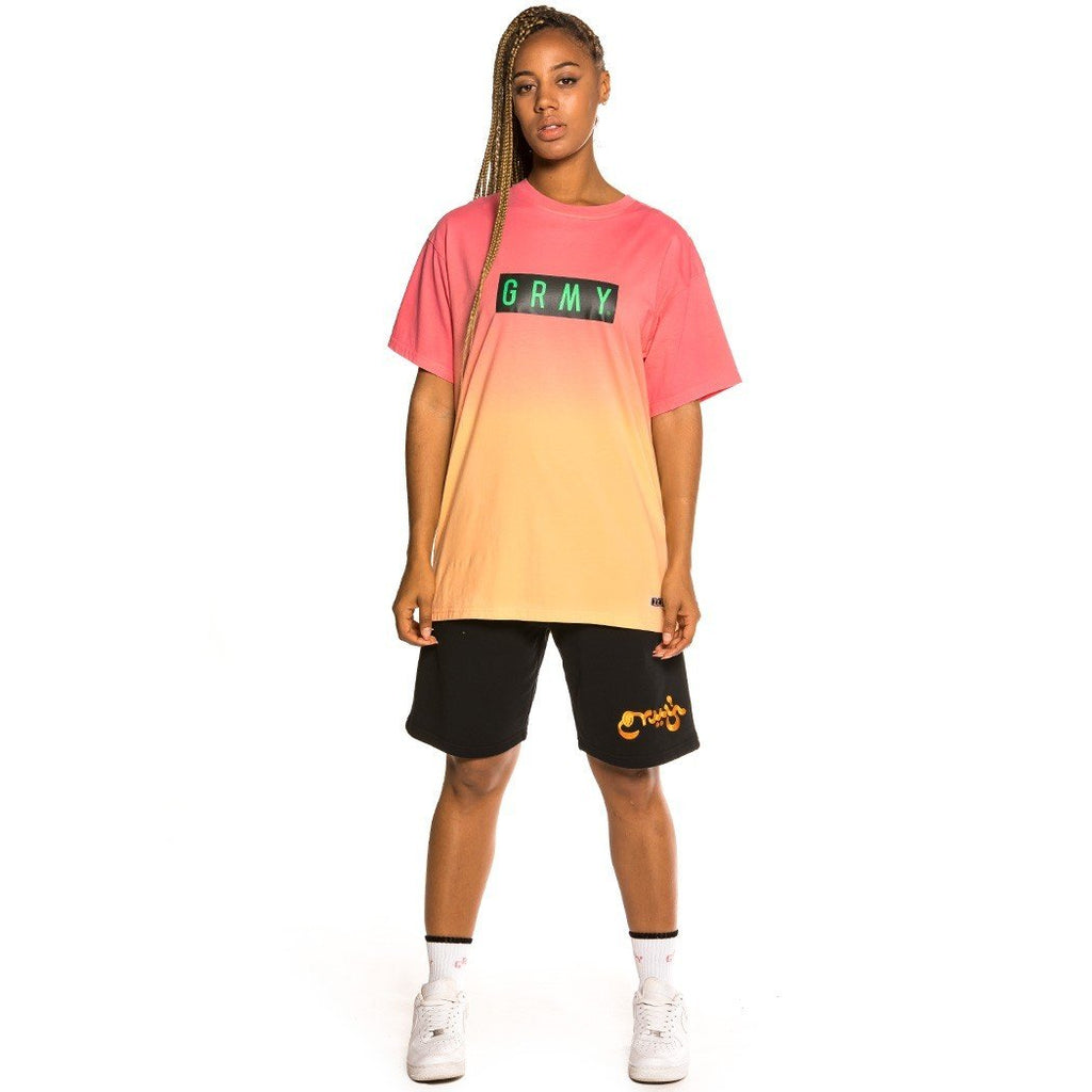 Camiseta Unisex Grimey "Frenzy Gradient"-Pink GA599-PNK