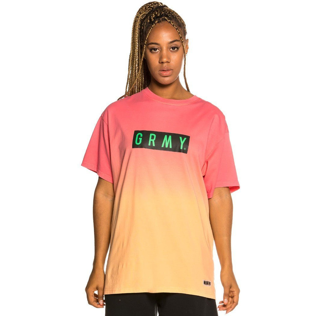 Camiseta Unisex Grimey "Frenzy Gradient"-Pink GA599-PNK