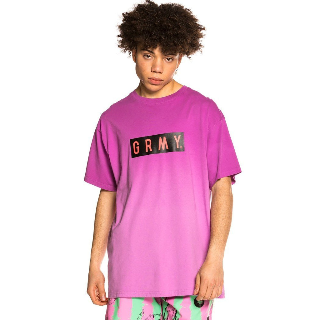 Camiseta Unisex Grimey "Frenzy Gradient"-Purple GA599-PRP