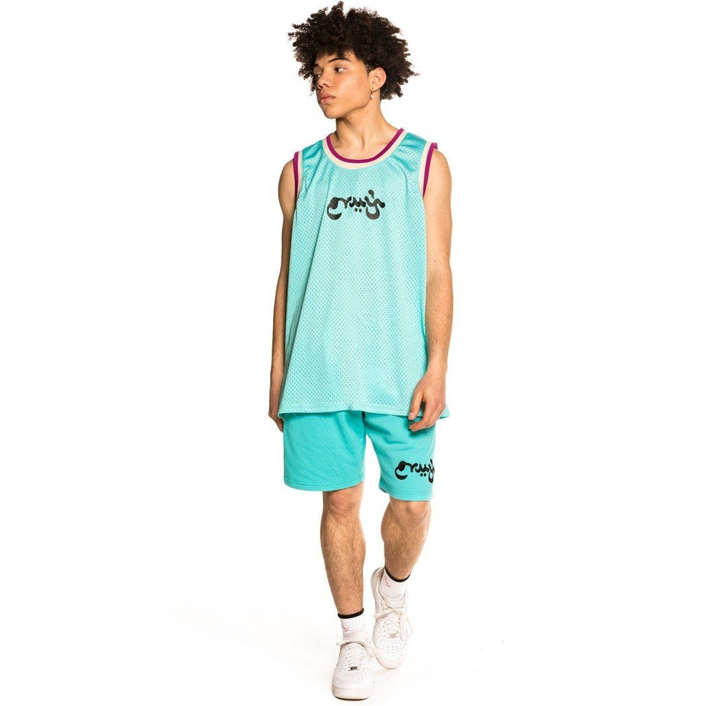 Camiseta de Tirantes Unisex Grimey "Hope Unseen" Mesh-Blue GRTT159-BLU