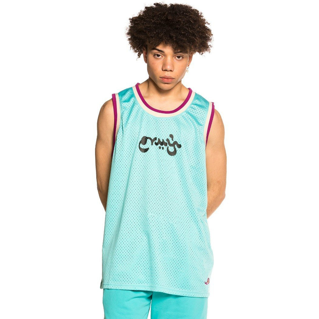 Camiseta de Tirantes Unisex Grimey "Hope Unseen" Mesh-Blue GRTT159-BLU