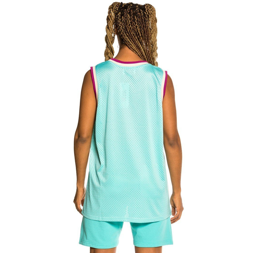 Camiseta de Tirantes Unisex Grimey "Hope Unseen" Mesh-Blue GRTT159-BLU